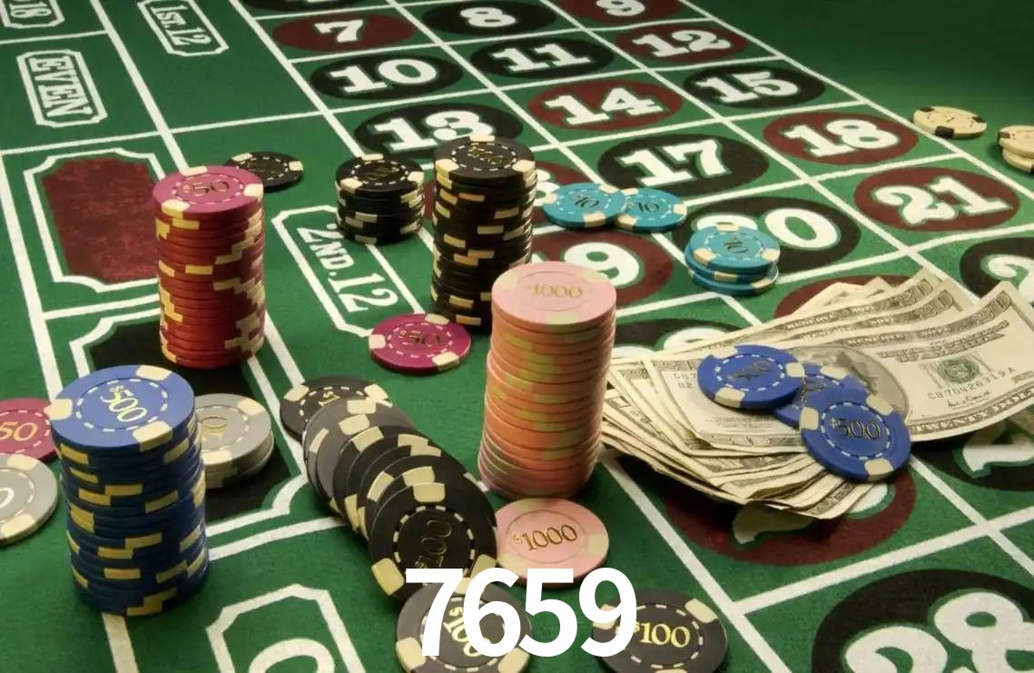 Sinta a adrenalina dos jogos de cassino com 7659